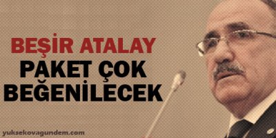 Beşir Atalay: Paket çok beğenilecek