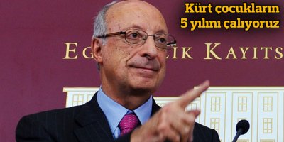 Türmen: Kürt çocukların 5 yılını çalıyoruz