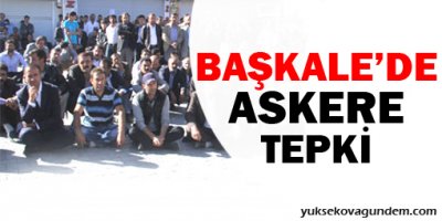 Askerin silahlı müdahalesine tepki