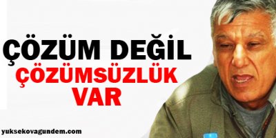 KCK: Çözüm değil çözümsüzlük var