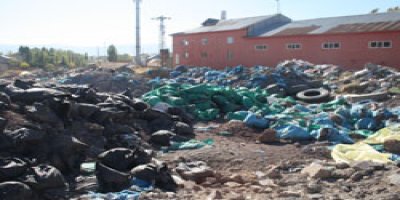 Yeşildere'de Atık kül temizliği yapıldı