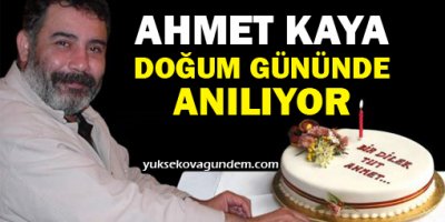 Ahmet Kaya doğum gününde anılıyor