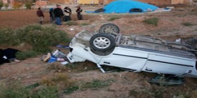 Otomobil takla attı: 2 ölü 4 yaralı