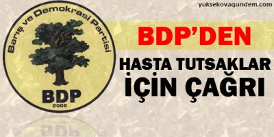 BDP'den hasta tutsaklar için çağrı