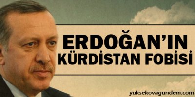 Erdoğan'ın 'Kürdistan' fobisi!