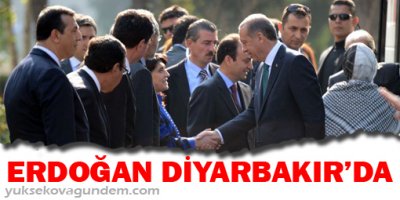 Erdoğan Diyarbakır'da