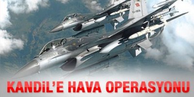 Uçaklar Kandil'i bombaladı