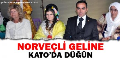 Norveçli Geline Kato'da Düğün
