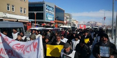 Çaldıran'da Yüksekova Protestosu!