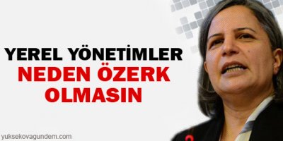 Kışanak: Yerel yönetimler neden özerk olmasın?