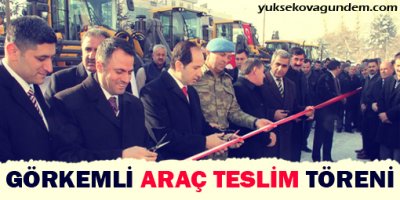 Görkemli Araç Teslim Töreni