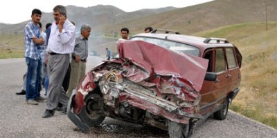 Esendere yolunda kaza: 5 yaralı