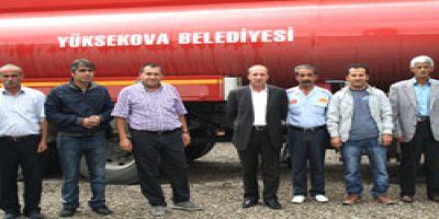 Yeni İtfaiye aracı alındı