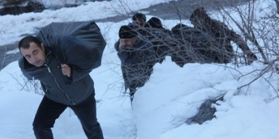 Türküler eşliğinde doğaya yem bırakıldı