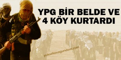 YPG bir belde ve 4 köy kurtardı