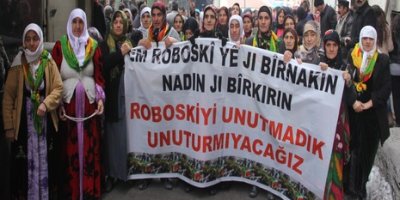 Hakkari'de binler Roboski için yürüdü