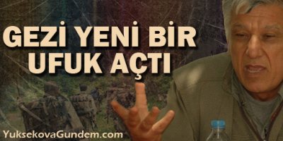 Cemil Bayık: Gezi yeni bir ufuk açtı