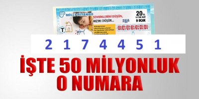 Milli Piyango Yılbaşı çekilişi sonuçları