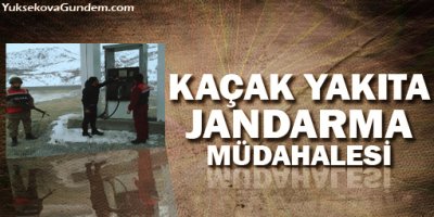 Kaçak yakıta Jandarma müdahalesi