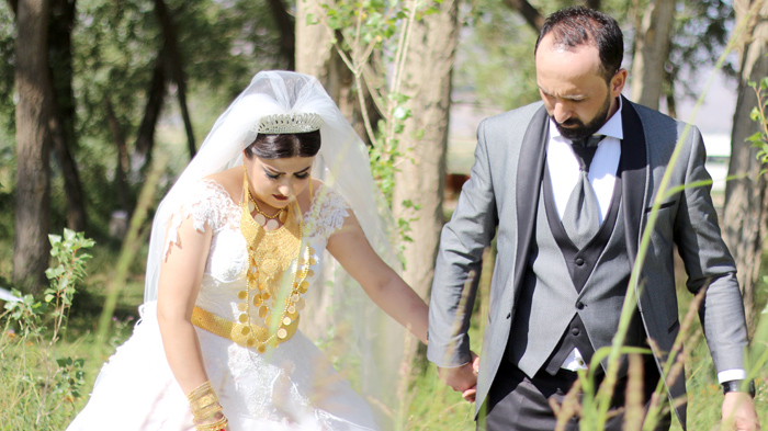 Baygüneş ile Çobanoğlu ailesinin mutlu günü