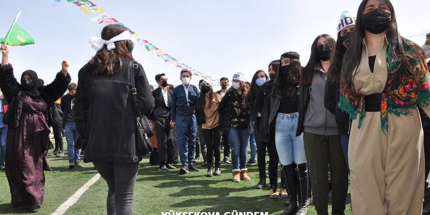 Yüksekova'da Newroz Kutlandı
