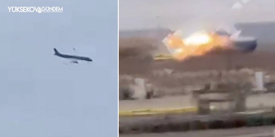 72 kişinin bulunduğu yolcu uçağı düştü